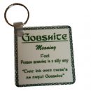 Stocking Fillers Celtic Slang Gobshite Keyring 