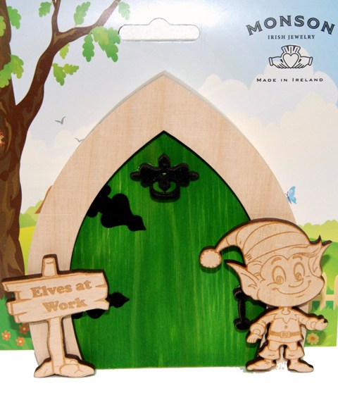 Boy-Elf-Door-Pointed-Arch-Green