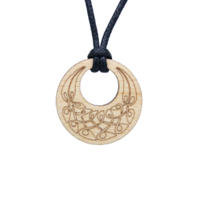 round celtic knot pendant