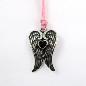 Pewter Angel Choker