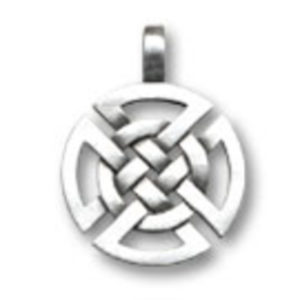 Pewter Choker Celtic Knotwork Design