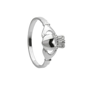 Classic Claddagh Ring in Sterling Silver