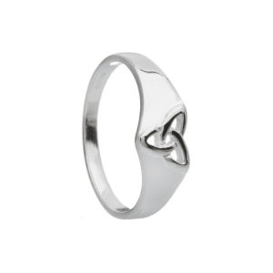 Trinity Knot Design Ring in Sterling Silver