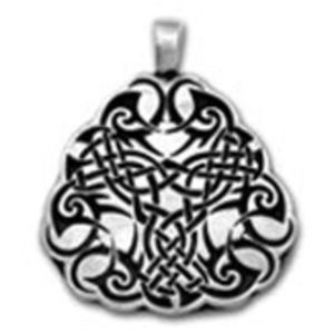 Pewter Woven Celtic Design Choker