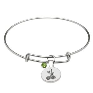 May Silver Plated Celtic Astrology Bangle