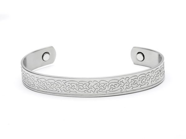 Celtic Kells Knotwork Magnetic Bangle