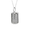 Feburary Silver Astrology Pendant