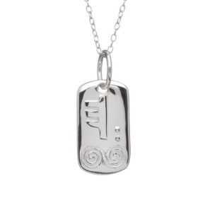 June Silver Celtic Astrology Pendant