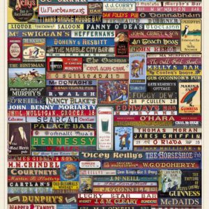 Irish Pub Signs Poster-Print