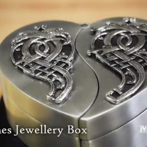 Pewter JEWELRY BOX