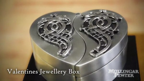 Pewter JEWELRY BOX