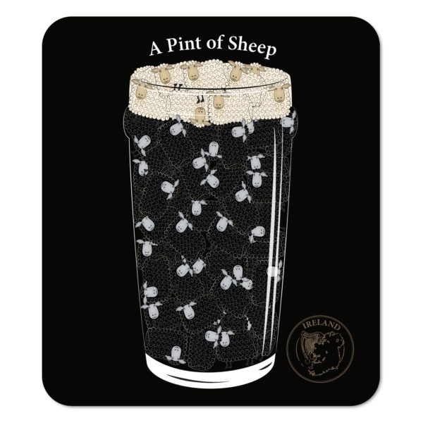 Pint of Sheep Coaster