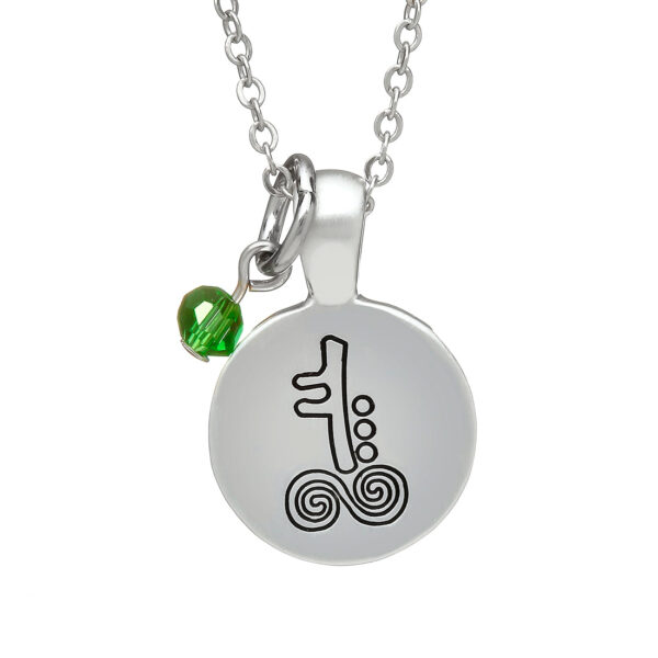 SILVER PLATE MAY ASTROLOGY PENDANT